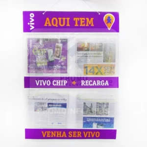 Promo Infláveis PDV Revisteiro/Porta-Chip